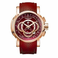 Mandotos RT men's rose gold luxury sport watch with a sleek round dial, metal band, and sporty design.