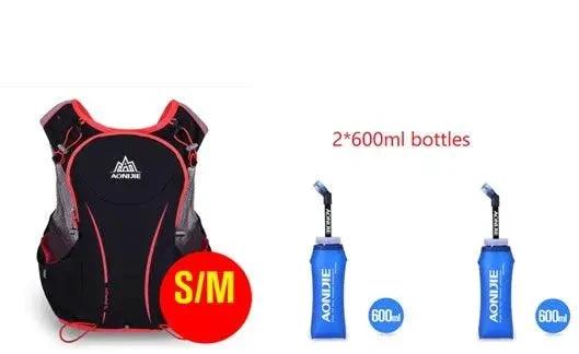 Mandotos running water bag backpack sports vest with adjustable straps and hydration reservoir for outdoor activities