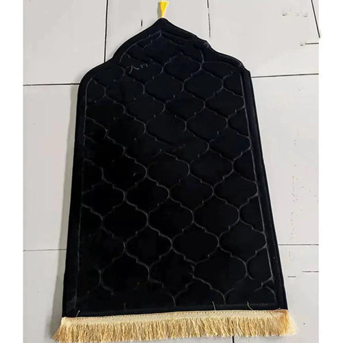Mandotos Sacred Space prayer mat, soft fabric with intricate patterns, designed for comfortable prayer and meditation.