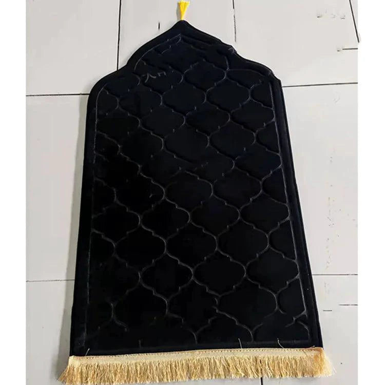 Mandotos Sacred Space prayer mat with intricate patterns and soft fabric, designed for comfortable prayer and meditation.