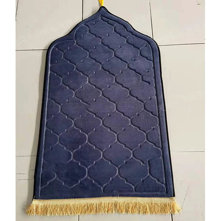 Mandotos Sacred Space prayer mat with intricate patterns, designed for comfortable prayer and meditation.