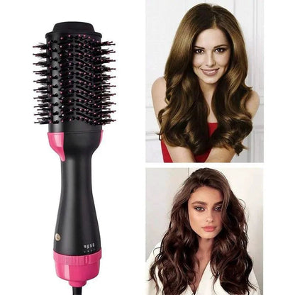 Mandotos Salon Pro Hair Styler and Volumizer shown with heated styling plates and ergonomic handle for professional hair styling.