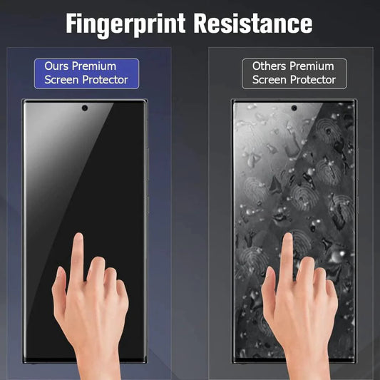Mandotos Samsung S23 S22 Ultra screen protector, clear and durable, designed for optimal screen protection in the USA