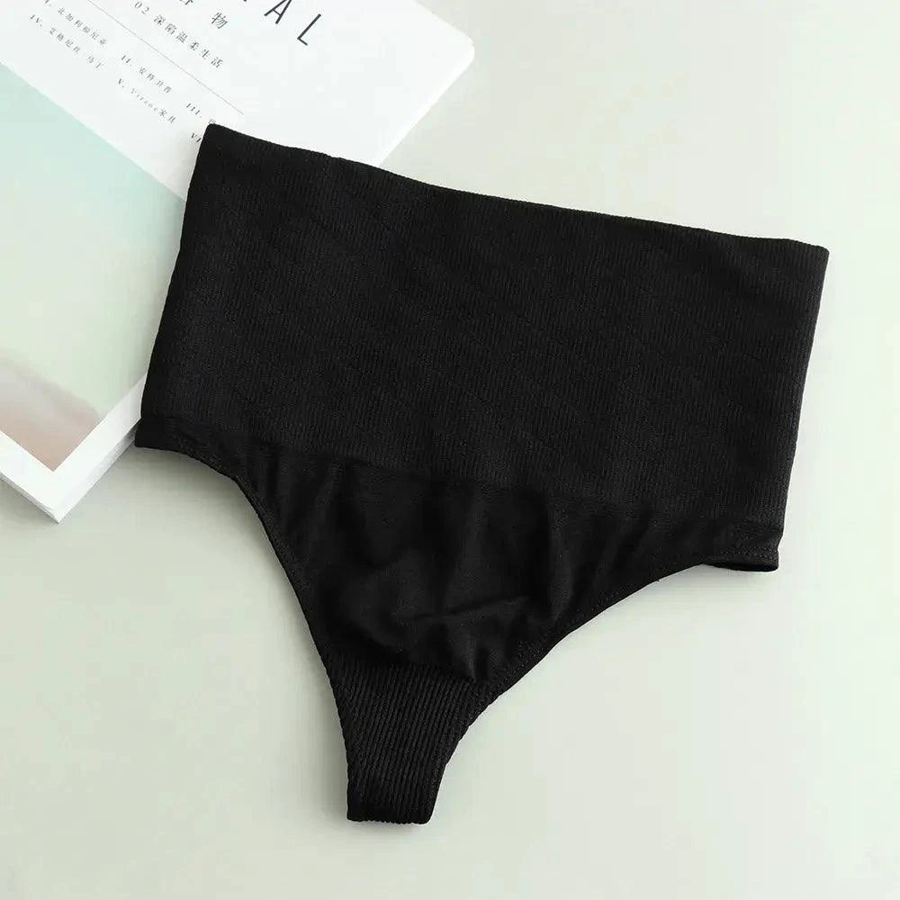 Mandotos seamless thong for women, made of soft, stretchy fabric, shown in a neutral color with smooth, comfortable fit.