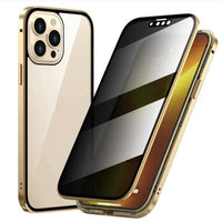 MANDOTOS SecureGuard Privacy Case for smartphones, black protective cover with privacy screen feature, slim and durable design.