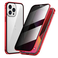 Mandotos SecureGuard privacy case for smartphones with secure lock and sleek black design, protecting your device and privacy.