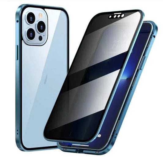 Mandotos SecureGuard Privacy Case showing sleek design and secure closure for protecting mobile devices.