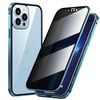 Mandotos SecureGuard Privacy Case for smartphones, featuring a sleek black design and privacy screen protection.