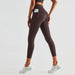 Mandotos ShapeEnhance activewear leggings in black with contoured design, breathable fabric, and comfortable fit for workouts.