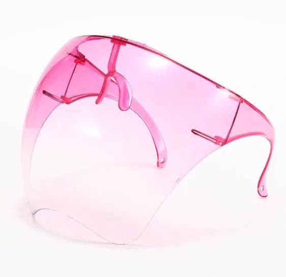 Mandotos shielding eyewear goggles with anti-fog safety glasses, clear lenses, and adjustable strap for protective eye coverage.