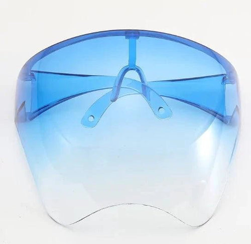 Mandotos shielding eyewear goggles with anti-fog safety glasses, clear lenses, and adjustable straps for protection.