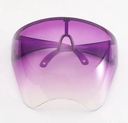 Mandotos shielding eyewear goggles with anti-fog safety glasses showing clear lens and adjustable straps for protective use