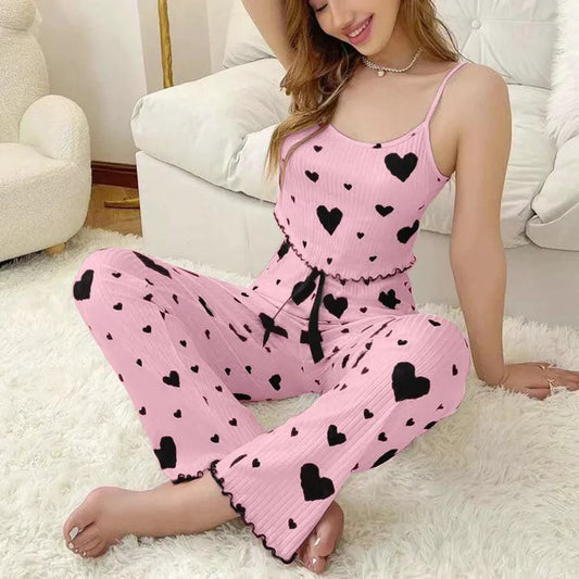 Mandotos Silky Love Sling Sleep Set featuring a silky, comfortable sleepwear with adjustable straps and soft fabric for restful nights.