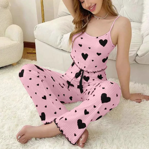 Mandotos Silky Love Sling Sleep Set featuring smooth, silky fabric and adjustable straps for comfortable nighttime wear.