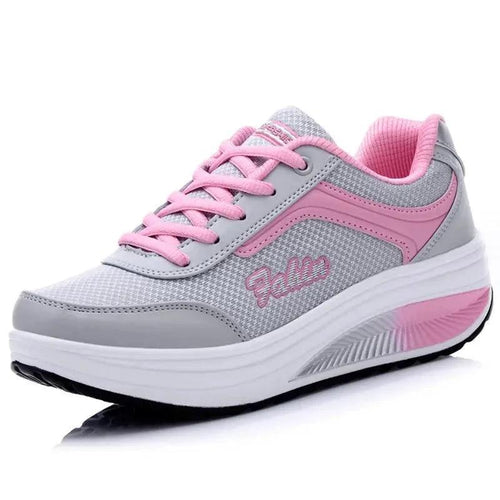 Mandotos women's single travel and sports shoes in black with white accents, lightweight and comfortable for active wear.
