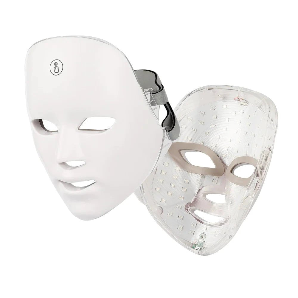 Mandotos Skin Rejuvenation Facial Beauty Device with sleek design and treatment head for improving skin tone and texture.