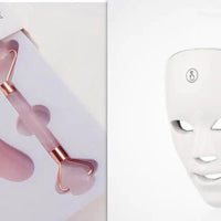 Mandotos Skin Rejuvenation Facial Beauty Device with sleek design and control buttons for at-home skincare treatments.