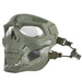 Mandotos Skull Tactical Sports Mask featuring a detailed skull design, made of durable fabric for active outdoor or tactical use.