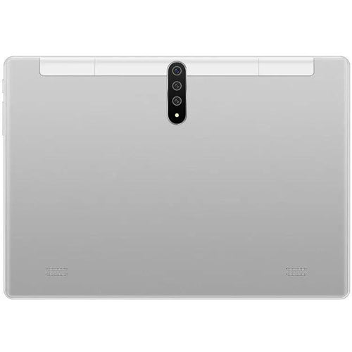 Mandotos 10.1-inch Android tablet with 3G calling and entertainment features, front view showing screen and sleek design.