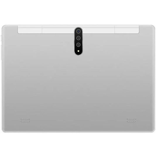 Mandotos 10.1-inch Android tablet with 3G calling and entertainment features, front view showing screen and sleek design.