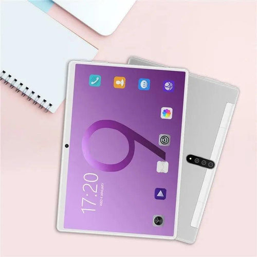 Mandotos 10.1-inch Android tablet with 3G calling, entertainment features, and sleek design displayed on screen