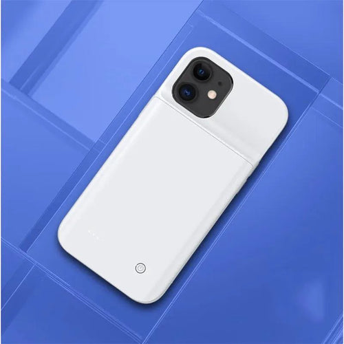 Mandotos Smart Clip-On Power Bank attached to a smartphone, compact portable charger with clip for on-the-go charging.