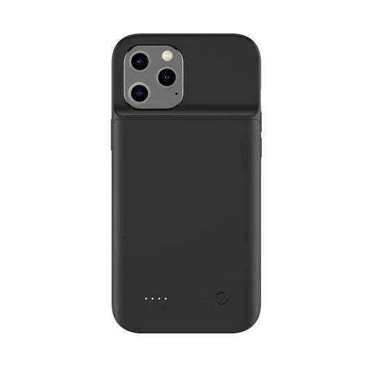 Mandotos Smart Clip-On Power Bank attached to a smartphone, portable charging device with compact design and USB ports.