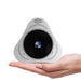 Mandotos smart home security camera with wide-angle lens, mounted on wall for indoor surveillance and home safety monitoring.