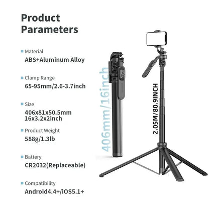 Mandotos smart tracking camera stand with adjustable mount and sleek design for secure camera positioning and smooth tracking.