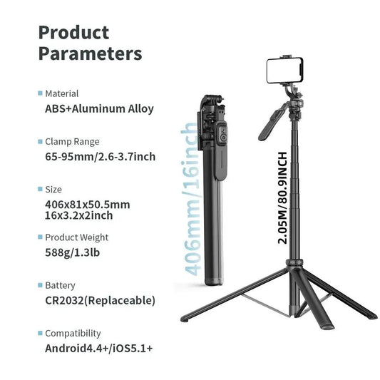 Mandotos smart tracking camera stand with adjustable mount and sleek design for secure camera positioning and smooth tracking.
