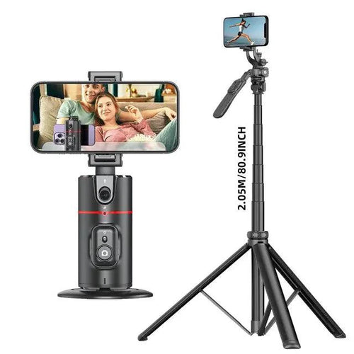 Mandotos Smart Tracking Camera Stand with adjustable mount and compact design, ideal for secure camera positioning and stability.