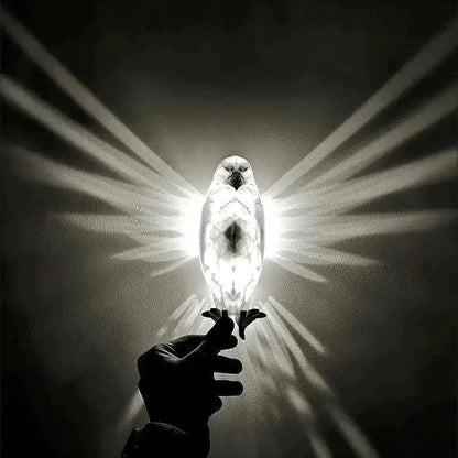 Mandotos Soaring Eagle Wall Light featuring a detailed eagle design, perfect for outdoor or indoor decorative lighting.