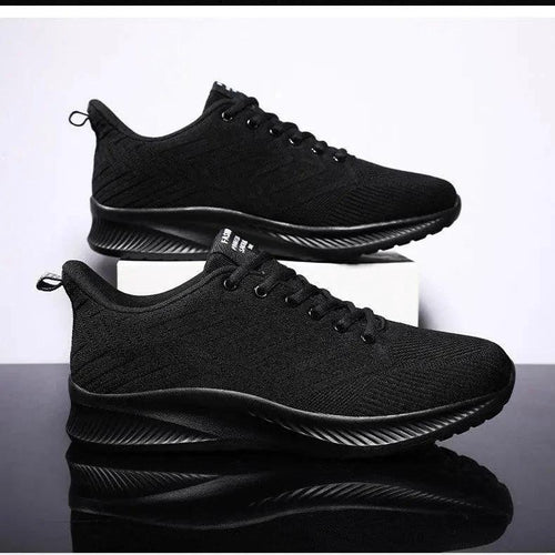 Mandotos Sports Flying Woven Cold Sticky Ultralight Casual Running Shoes with breathable mesh and lightweight design
