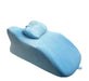 Mandotos stomach sleeper pillow with ergonomic design for comfortable side and stomach sleeping support.