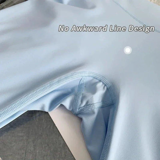 Mandotos high waist breathable yoga leggings designed for fitness, running, cycling, and workout activities in a summer hot sale.