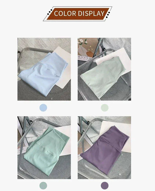 MANDOTOS high-waist summer yoga leggings, breathable quick-drying fabric, suitable for fitness, running, cycling, and gym workouts.