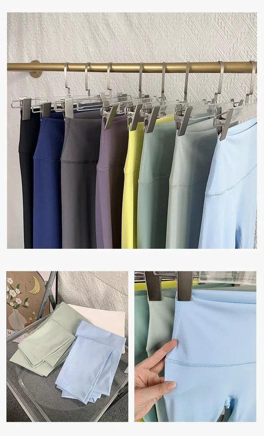 Mandotos high waist breathable yoga leggings designed for fitness, running, cycling, and workout activities.