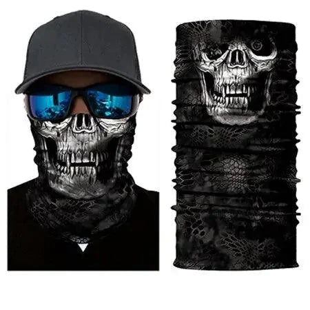 Mandotos SunGuard UV Shield Scarf in lightweight fabric, designed to protect against sun and UV rays.
