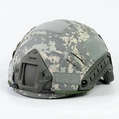 Mandotos tactical combat helmet available in 10 colors, featuring durable construction and adjustable straps for military and outdoor use.
