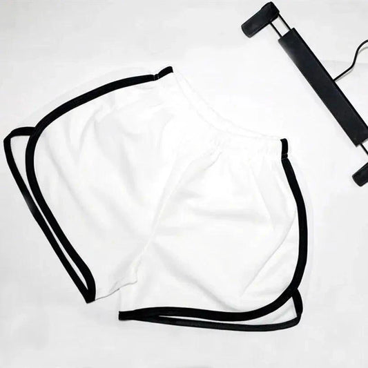 Mandotos women's thin summer elastic shorts with quick-drying, loose fit, and anti-external wear features, ideal for warm weather.