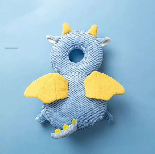 Mandotos toddler head protection pad with soft foam and adjustable straps for safe, comfortable head support during play.