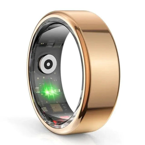 Mandotos Total Health Sync Tracker showing digital display and wristband for health monitoring and activity tracking.