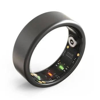 Mandotos Total Health Sync Tracker showing digital display with health metrics and adjustable wristband.