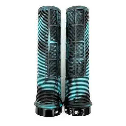 Mandotos TPR cyclist grips with textured surface for improved grip and comfort, suitable for bike handlebars.