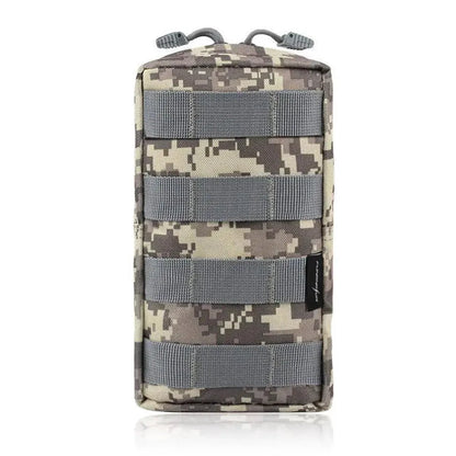 Mandotos Trail Trek Waist Pouch with adjustable strap, multiple compartments, and durable material for outdoor activities.