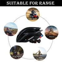 Mandotos TrailGuard adjustable bike helmet with ventilation and secure strap for cycling safety and comfort.