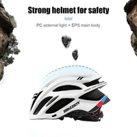 Mandotos TrailGuard adjustable bike helmet with ventilation and secure strap, designed for cycling safety and comfort.
