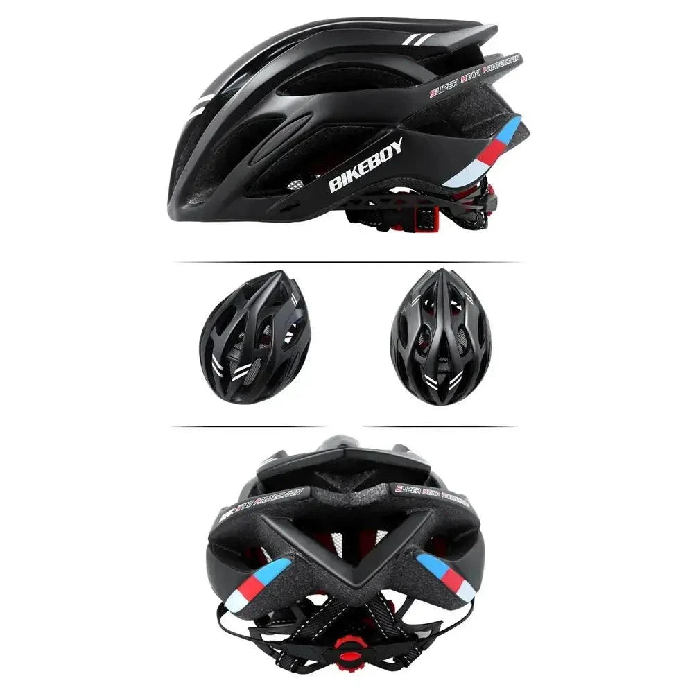 Mandotos TrailGuard adjustable bike helmet with ventilation and secure fit, shown in sleek design on a plain background.
