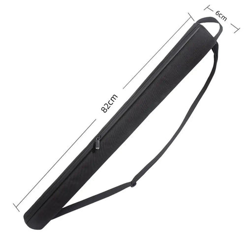 Mandotos Travel Brew Chiller in black, compact portable device for keeping beverages cold during travel or outdoor activities.