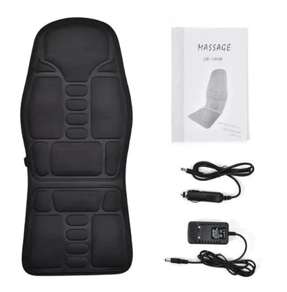 Mandotos travel-friendly neck relief massager showing ergonomic design and portable size for on-the-go relaxation.
